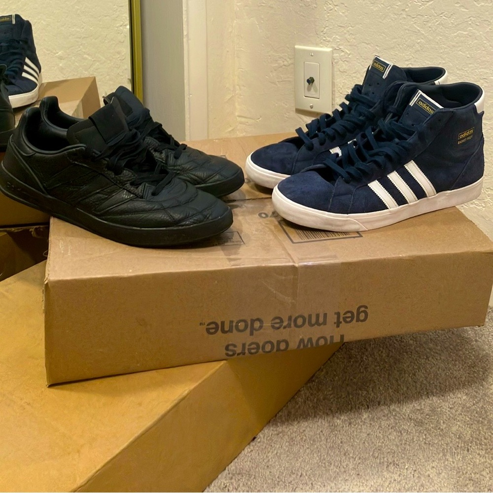 12.5 adidas bundle lot sobakov/ high top pros